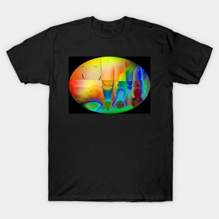 Colours in Reflection-Art Prints-Mugs,Cases,Duvets,T Shirts,Stickers,etc T-Shirt